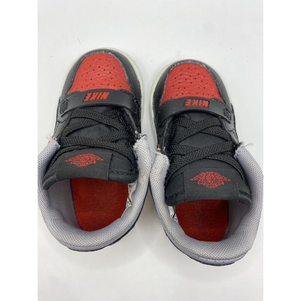 Nike Air Jordan Youth 6C Little Boy Red Black And White - Picture 2 of 10